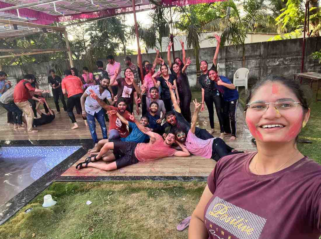 webledger holi celebration