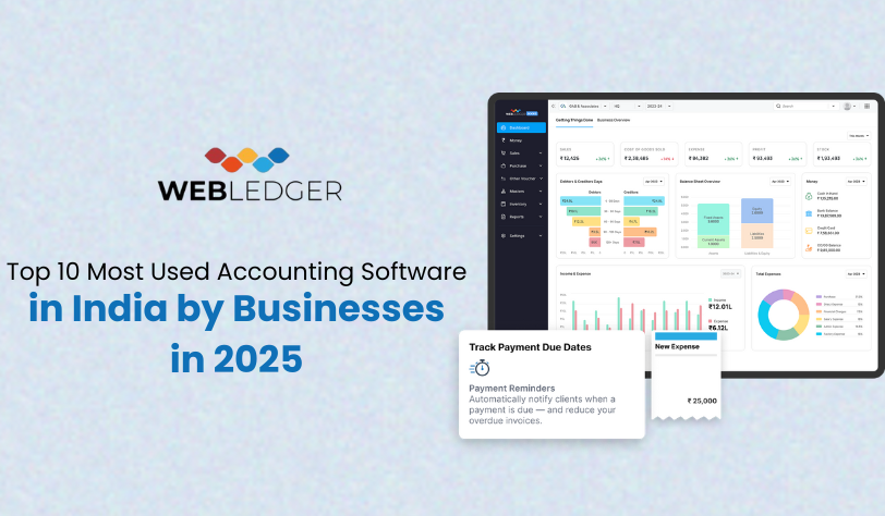 Accounting Software in India by Businesses in 2025